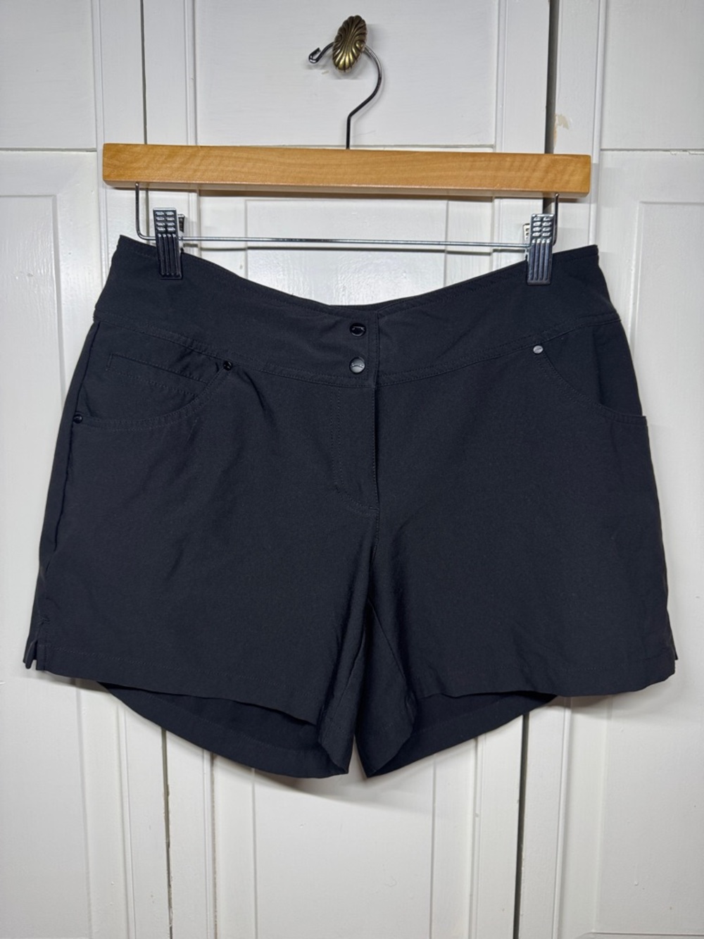 Women’s Slazenger Golf Shorts Black Size 6